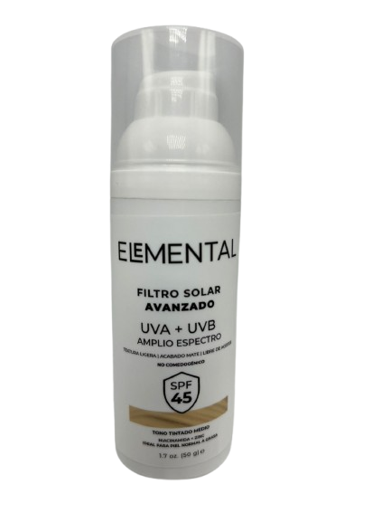 Elemental Filtro Solar Color