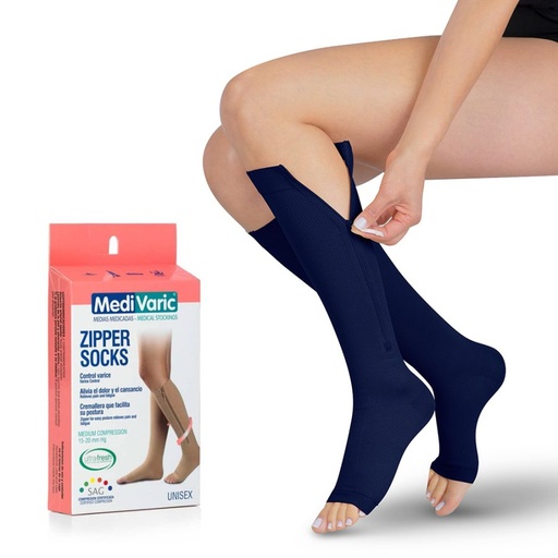 MEDIAS CONTROL VIAJERO ZIPPER DL 15-20